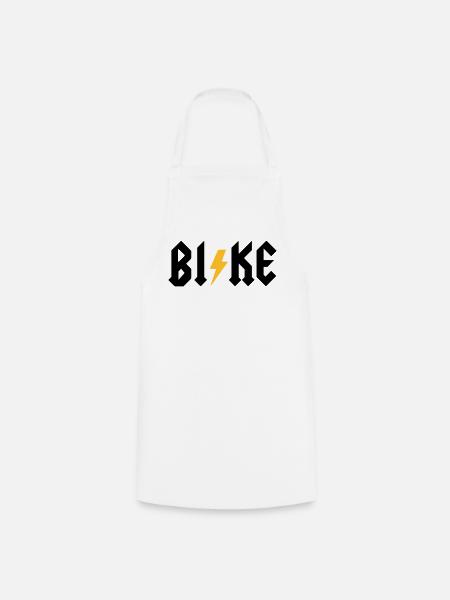 BI!KE - Kochschürze - Weiß