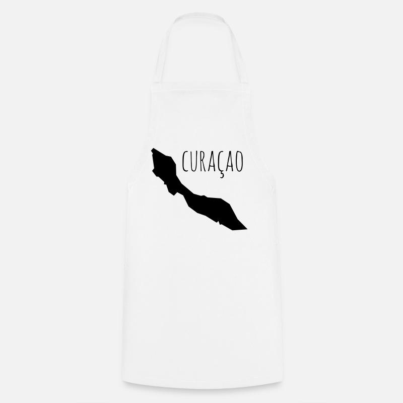 Curacao - Kochschürze - Weiß