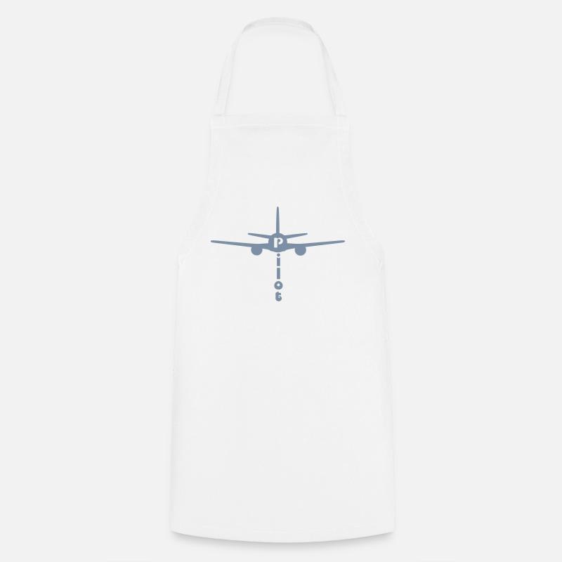 Pilot - Kochschürze - Weiß