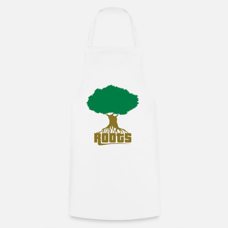 The roots flex - Cooking Apron - white