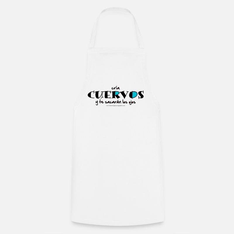 Cria cuervos - Tablier de cuisine - blanc