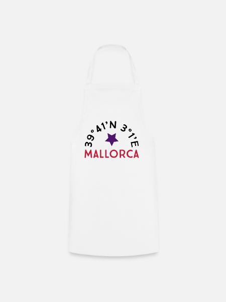 Mallorca - Kochschürze - Weiß