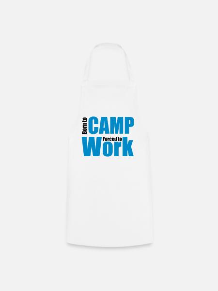 Camping - Kochschürze - Weiß