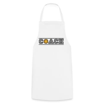 Coach - Tablier de cuisine - blanc - Devant - AI Model Male 185 dark (185cm)