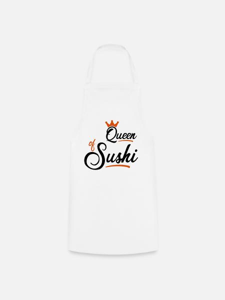 Sushi - Kochschürze - Weiß