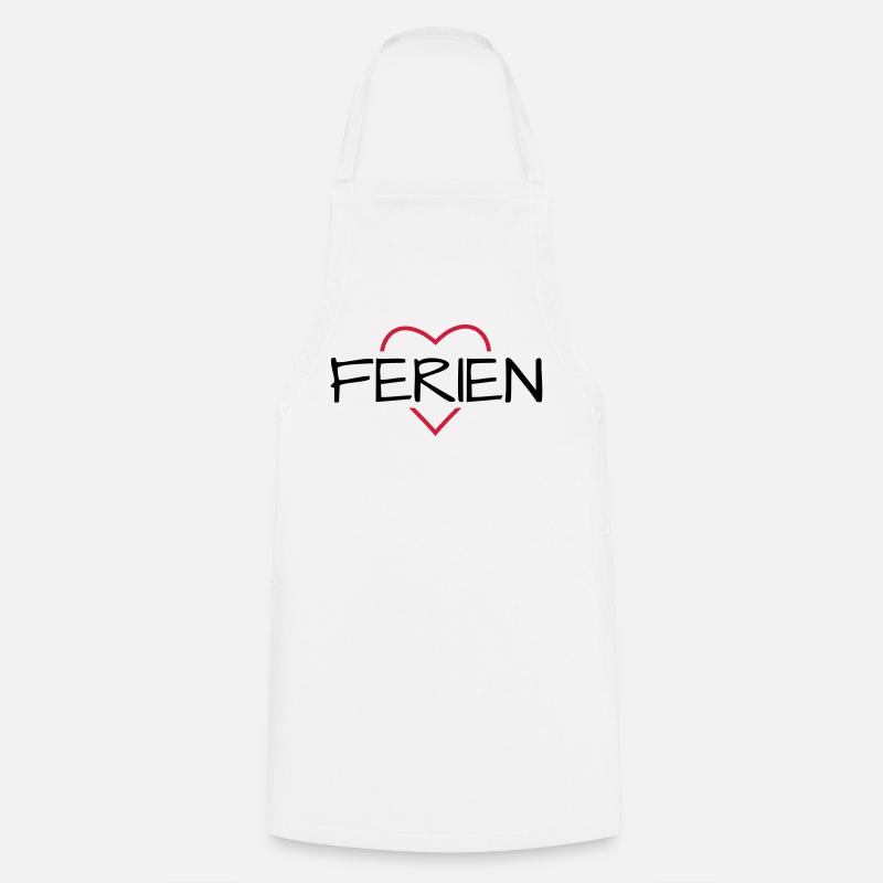 Ferien - Kochschürze - Weiß