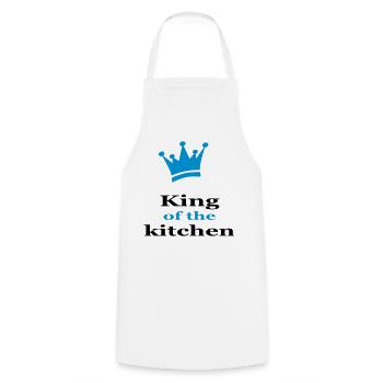 cooking - Cooking Apron - white - Front - AI Model Male 185 dark (185cm)