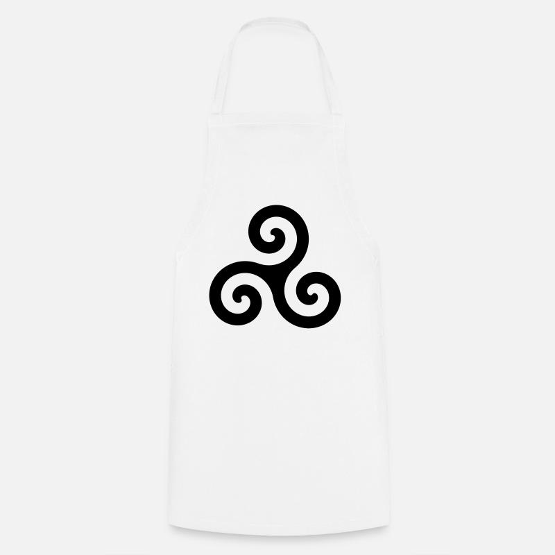 Brittany - Cooking Apron - white