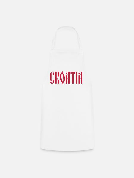 KROATIEN Croatia Hrvatska - Kochschürze - Weiß