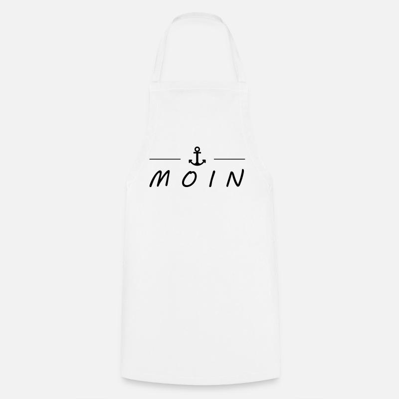 Moin - Kochschürze - Weiß