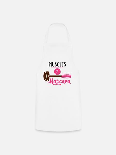Fitness - Kochschürze - Weiß