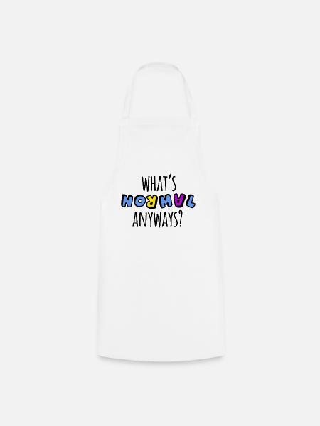 Mental Health Awareness T Shirt - Kochschürze - Weiß