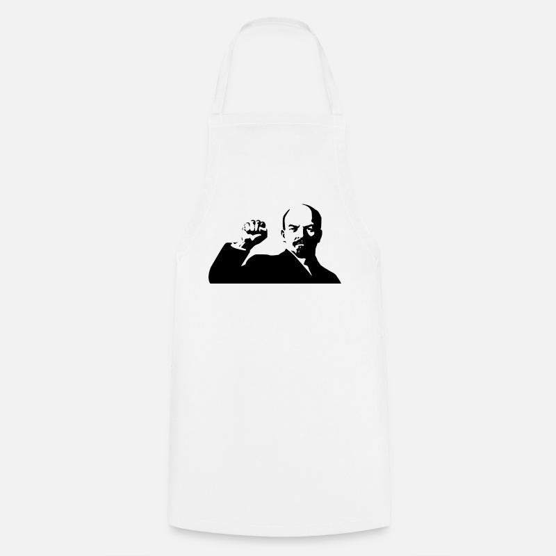 Lenin - Kochschürze - Weiß