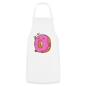 Donut Donuts Kawaii Süßigkeit Zuckerguss Süß - Kochschürze - Weiß - Vorne - AI Model Male 185 dark (185cm)