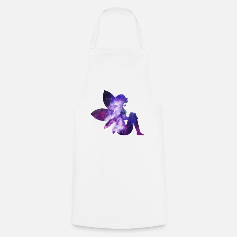 Fée Galaxy - Tablier de cuisine - blanc