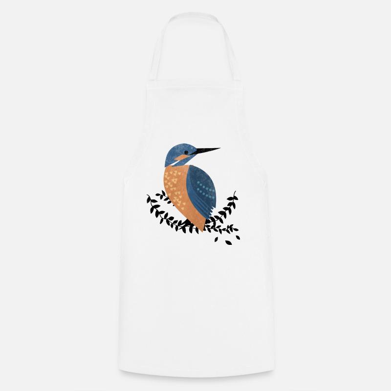 Oiseau de glace - Tablier de cuisine - blanc