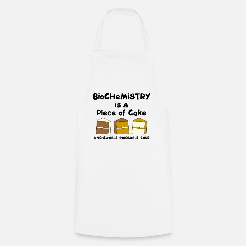 Gâteau Biochimique - Tablier de cuisine - blanc