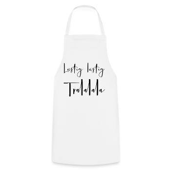 Noël drôle tralalalala - Tablier de cuisine - blanc - Devant - AI Model Male 185 dark (185cm)