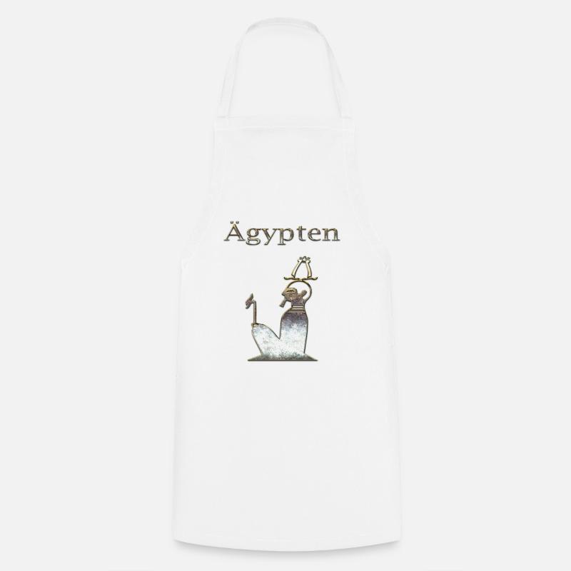 Egypte 74 - Tablier de cuisine - blanc