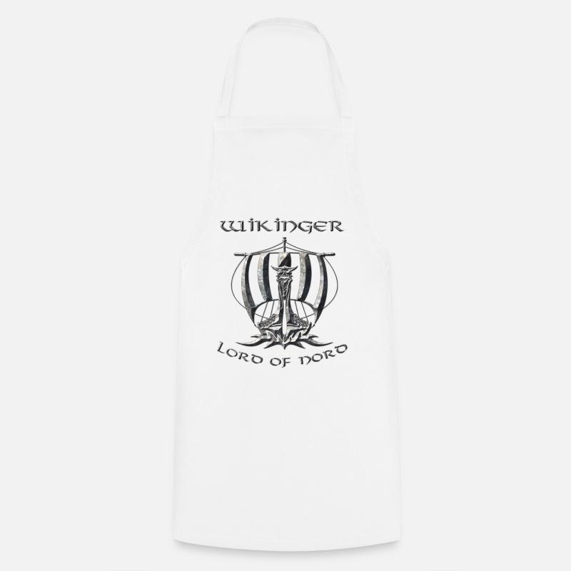 Vikings 2 - Tablier de cuisine - blanc