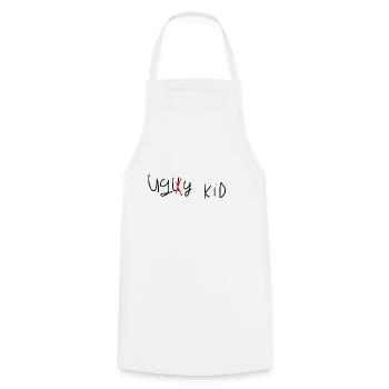 Ugly kid Black - Tablier de cuisine - blanc - Devant - AI Model Male 185 dark (185cm)