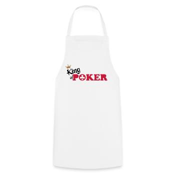 poker - Tablier de cuisine - blanc - Devant - AI Model Male 185 dark (185cm)
