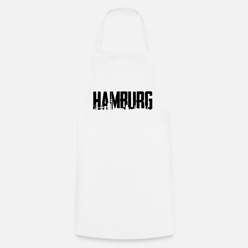 Hamburg - Cooking Apron - white
