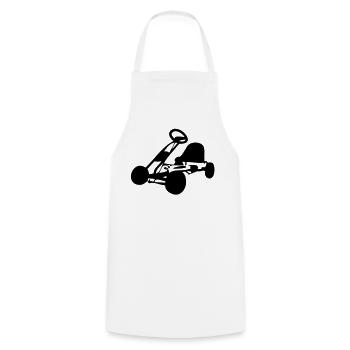 Kettcar - Cooking Apron - white - Front - AI Model Male 185 dark (185cm)