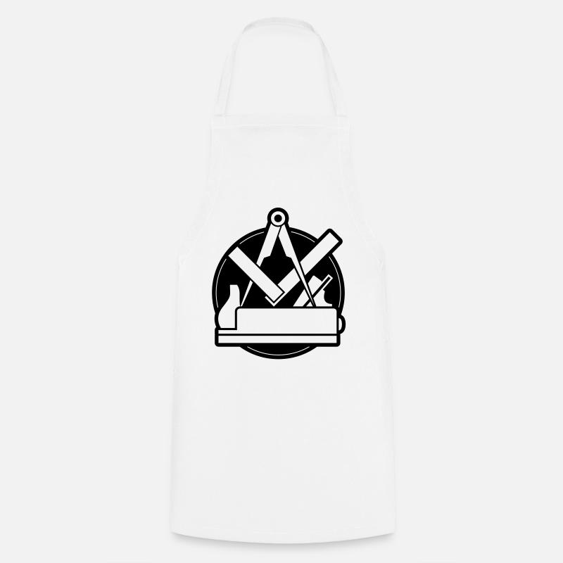 La guilde des menuisiers - Tablier de cuisine - blanc