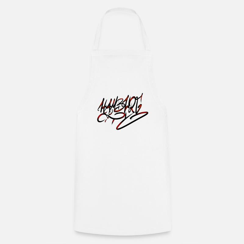 Hamburg - Cooking Apron - white
