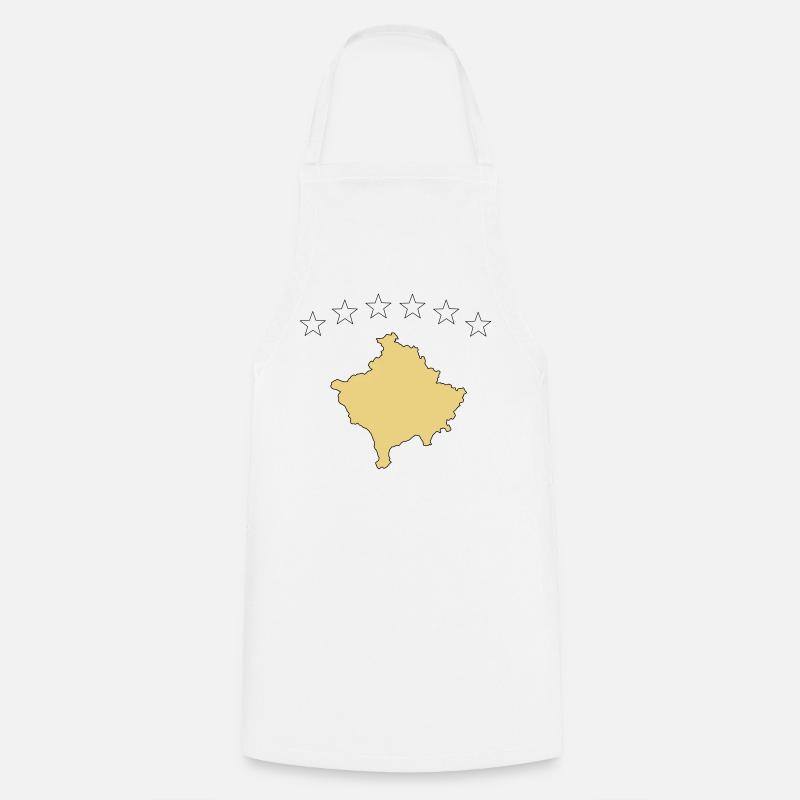 kosovo - Kochschürze - Weiß