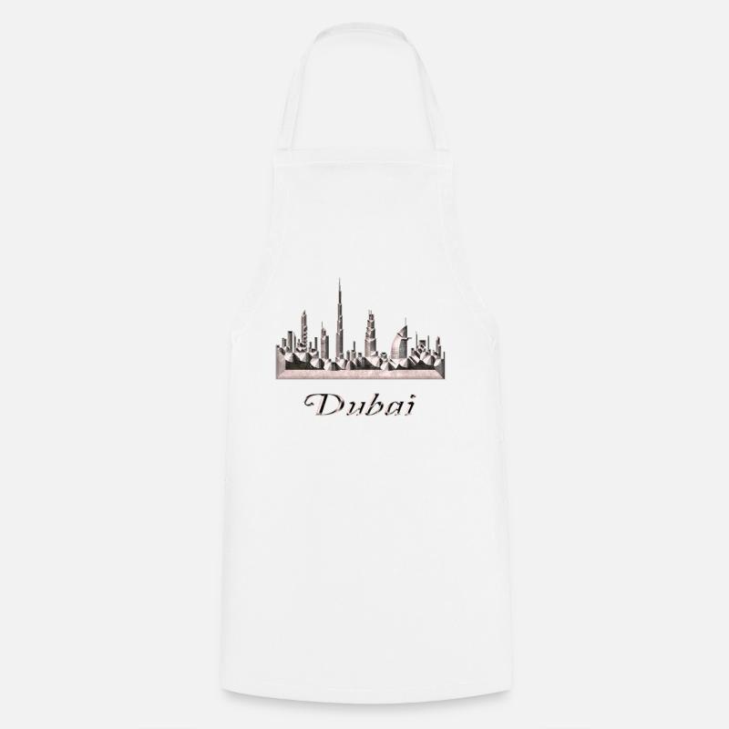 Dubai - Cooking Apron - white