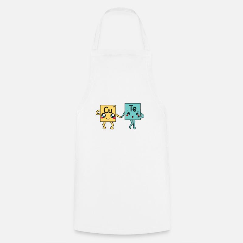 science - Cooking Apron - white