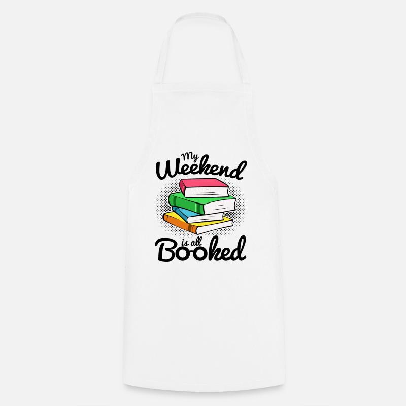 Buch - Kochschürze - Weiß