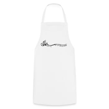 Musique - Tablier de cuisine - blanc - Devant - AI Model Male 185 dark (185cm)