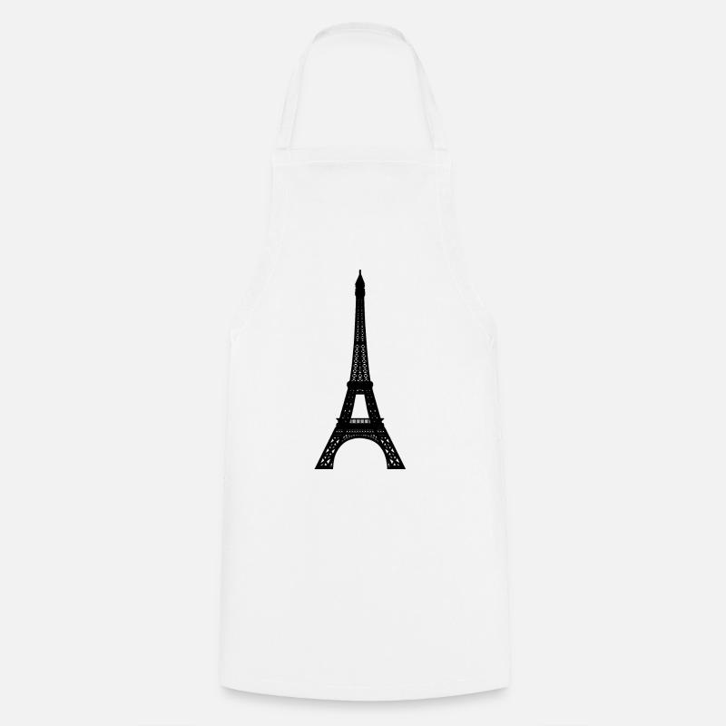 Tour Eiffel - Tablier de cuisine - blanc
