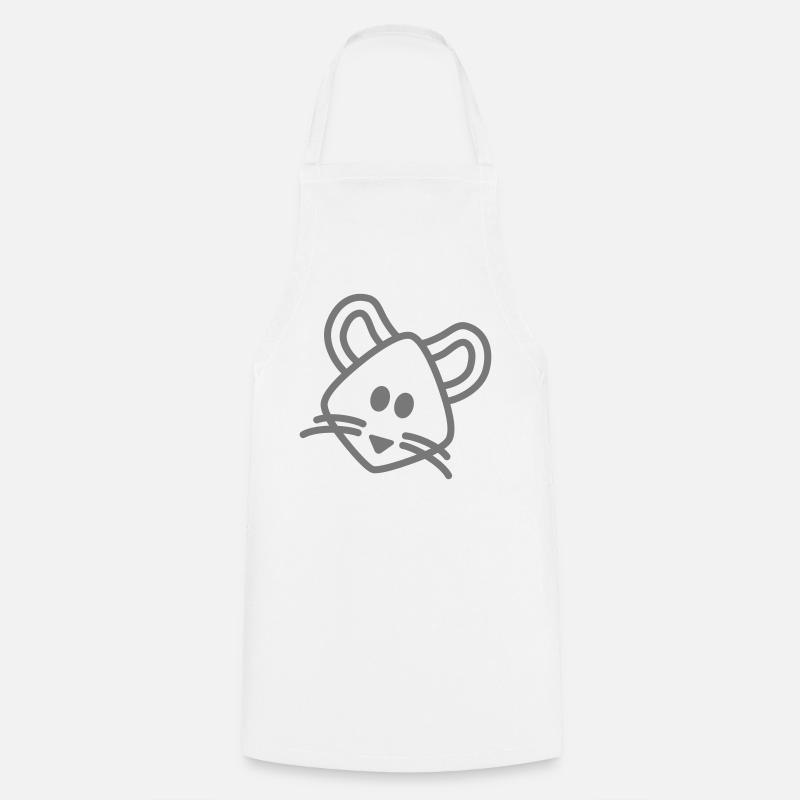 mouse mouse mouse - Cooking Apron - white