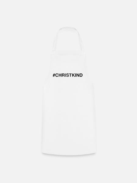 #CHRISTKIND - Kochschürze - Weiß