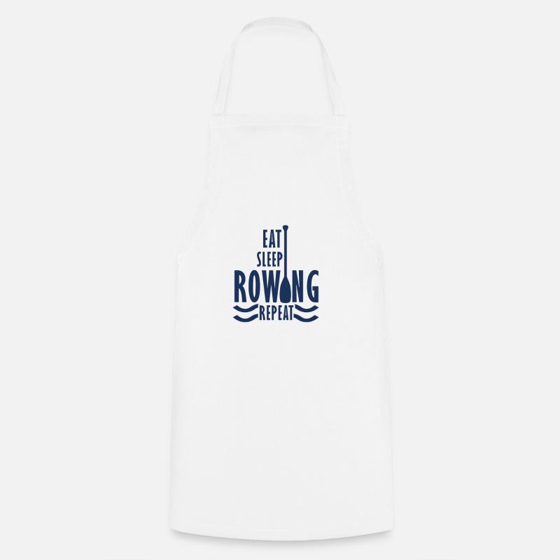 Aviron aviron rameur rameur Rowing - Tablier de cuisine - blanc