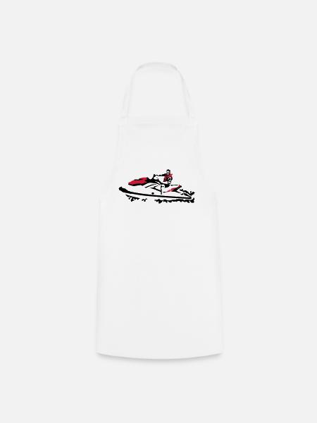 Jetski - Kochschürze - Weiß