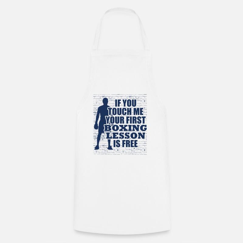 Boxing - Cooking Apron - white