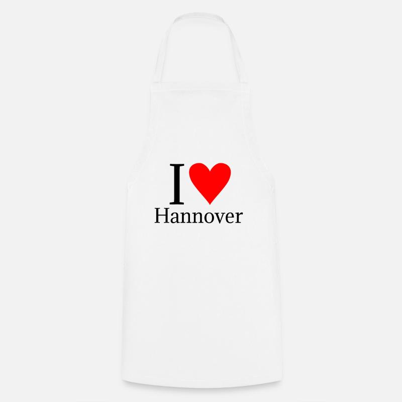 Ich liebe Hannover - Kochschürze - Weiß