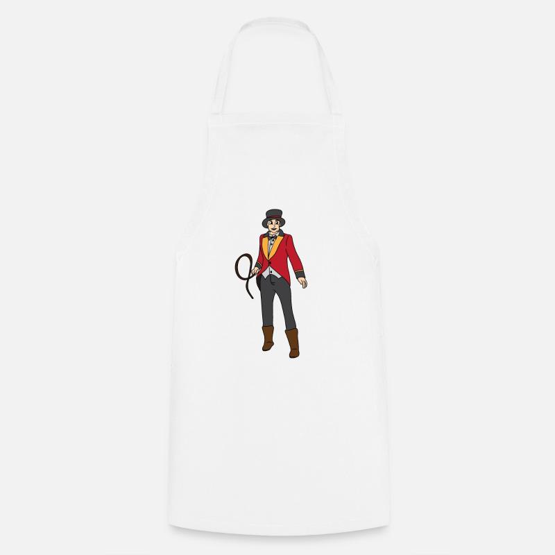 Ringmaster Zirkus Zirkusdirektor Papa Geschenk - Kochschürze - Weiß