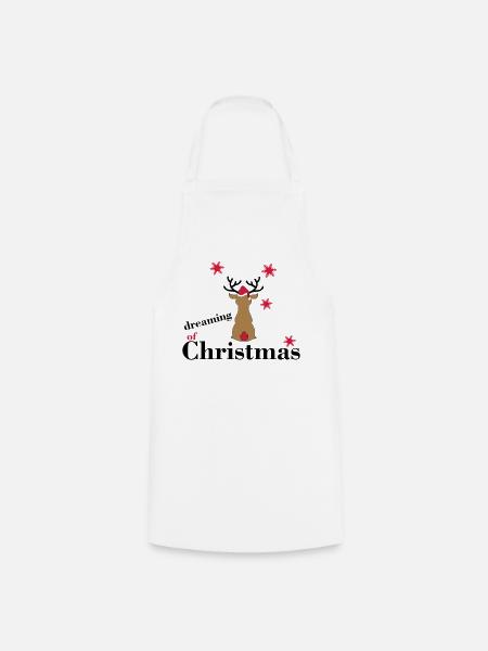 weihnachten - Kochschürze - Weiß