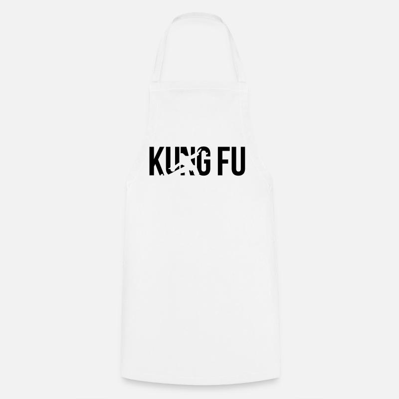 kung fu - Kochschürze - Weiß