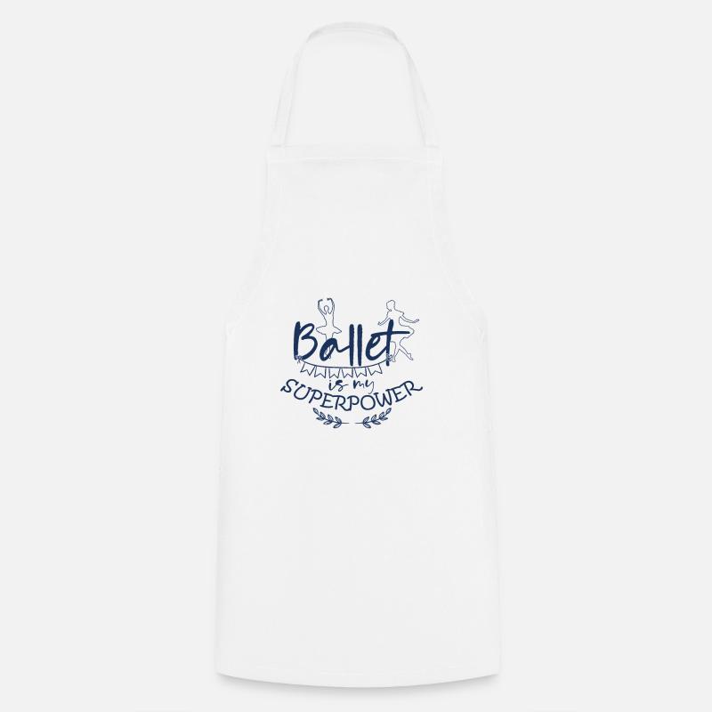 Ballet Ballet Ballet Ballet - Tablier de cuisine - blanc