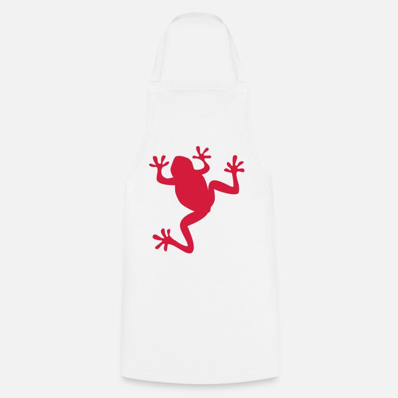 frog - Cooking Apron - white