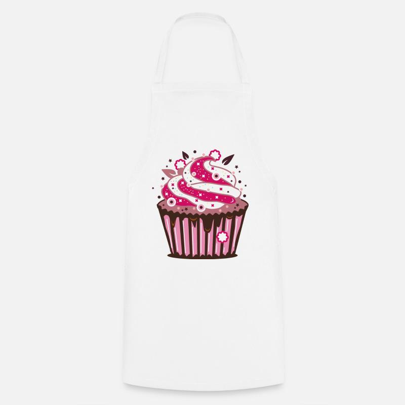Cupcake - Kochschürze - Weiß