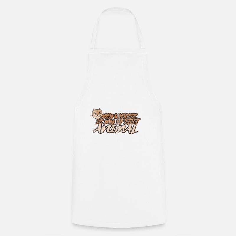 Mangouste - Tablier de cuisine - blanc
