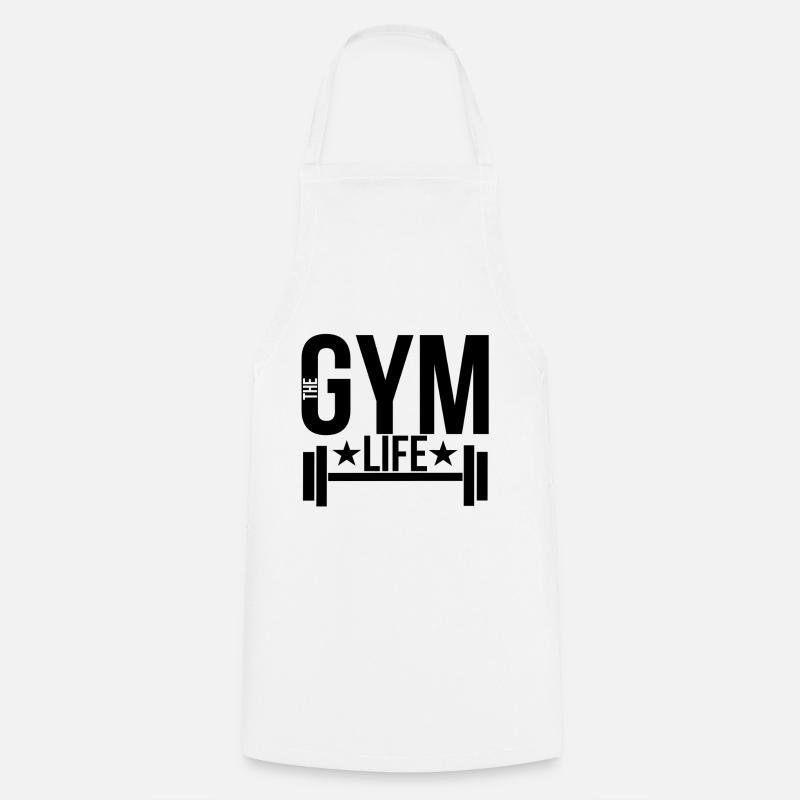Gym - Kochschürze - Weiß